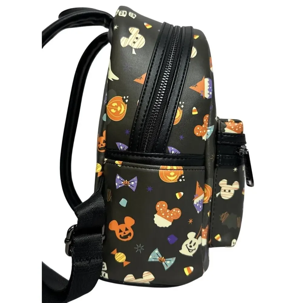 Loungefly Halloween Disney Mickey Mouse Snacks Backpack Park Exclusive